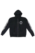 "Chrome" Zip Hoodie